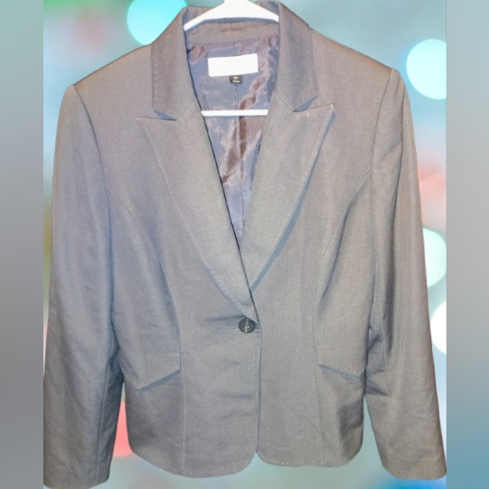Tahari Women's Gray Blazer